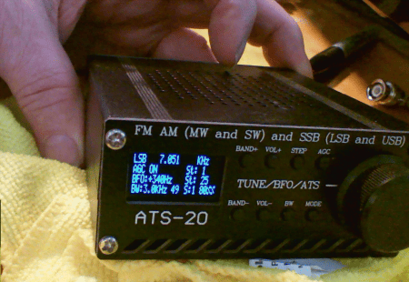 ATS-20 reeceiver as tested
